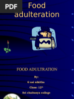 Investigatory Project On Food Adulteration - Class 12 Chemistry | PDF ...