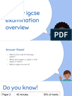 Examination Overview