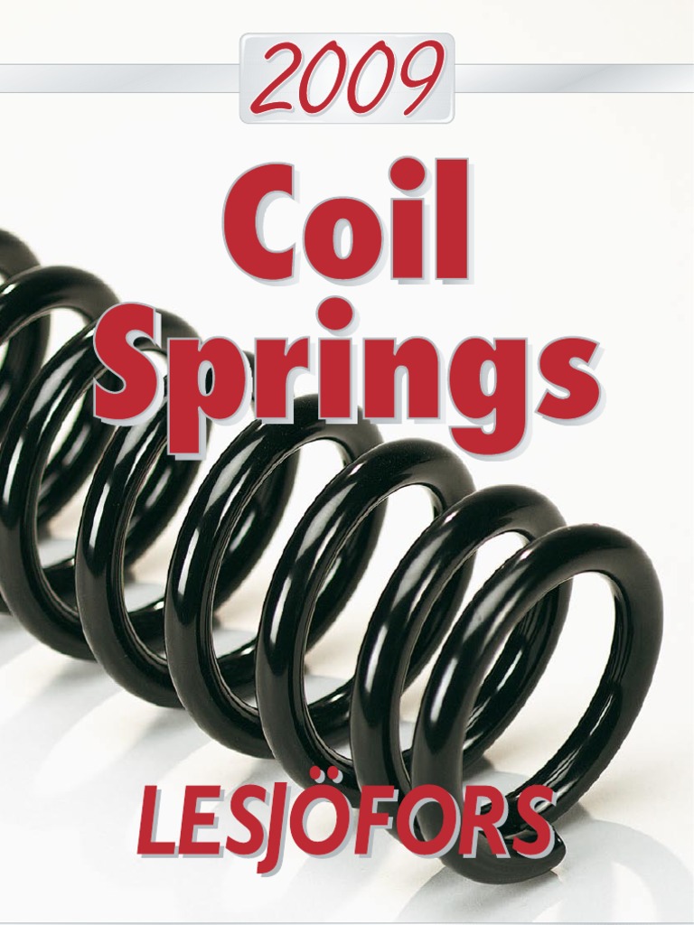 Lesjöfors Heavy Duty Coil Springs Guide | PDF | Paint | Luxury