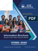 VIT Engineering Entrance Exam 2020