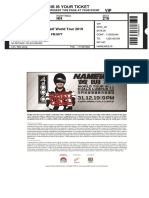 namewee free ticket