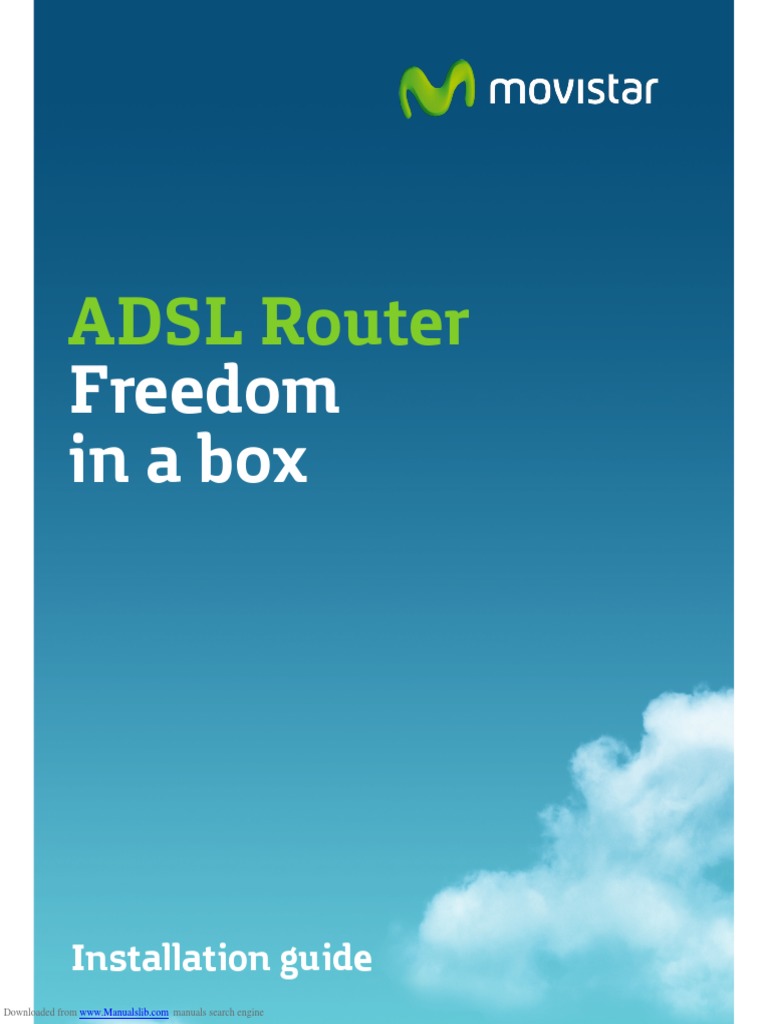 Xavi 7968 ADSL Router Setup Guide | PDF | Wireless Lan | Computer Network