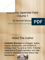 Mastering Japanese Kanji Volume 1 PDF