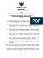 Pengumuman Pembatalan Kelulusan CPNS Tahun 2019 Kota Solok
