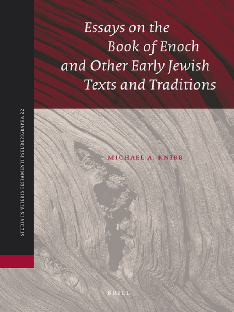 Essays On The Book Of Enoch And Other Early Jewish Texts And Traditions Pdf Book Of Enoch Dead Sea Scrolls