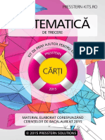 Presstern Carte Matematica de Trecere PDF