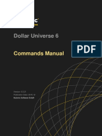 Dollar Universe Command Manual v6.5