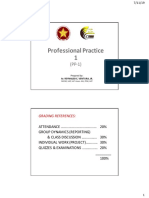 PP1 Professional Practice 1 Course Syllabus