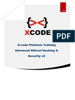 X-code Platinum Training Advanced Ethical Hacking & Security v2