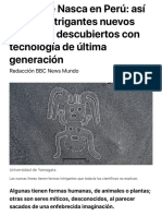 Líneas de Nasca en Perú: Así Son Los Intrigantes Nuevos Geoglifos Descubiertos Con Tecnología de Últ