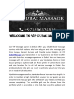 Hotels Massage Dubai