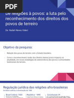 De religiões a povos