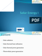 Lec 02 Solar EnergyI