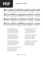 ENTRE TUS MANOS - Partitura Completa | PDF