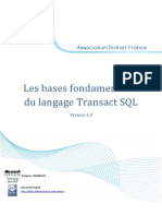 FR - Les bases fondamentales du langage Transact SQL.pdf