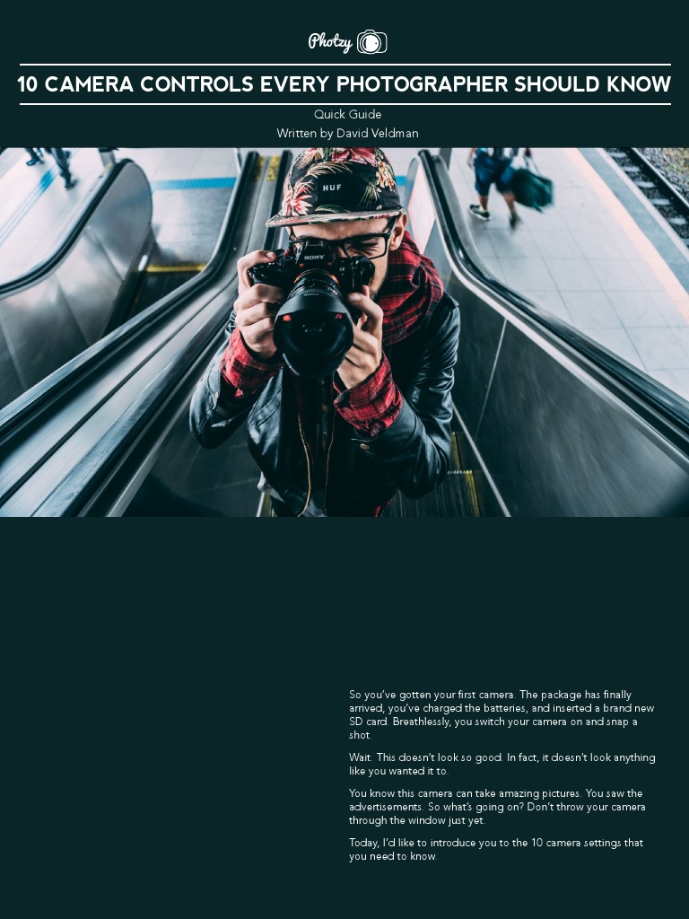 10 Camera Controls | PDF | Shutter Speed | Exposure (Photography)