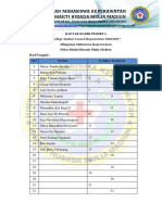 Daftar Hadir Peserta