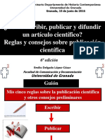 Difundir Un Trabajo de Investigación