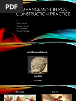 Advancement in RCC Construction Practice