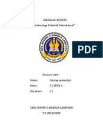 Destyawd Makalah Biologi