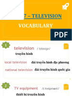 (Unit 7 Television) (Vocabulary) PDF