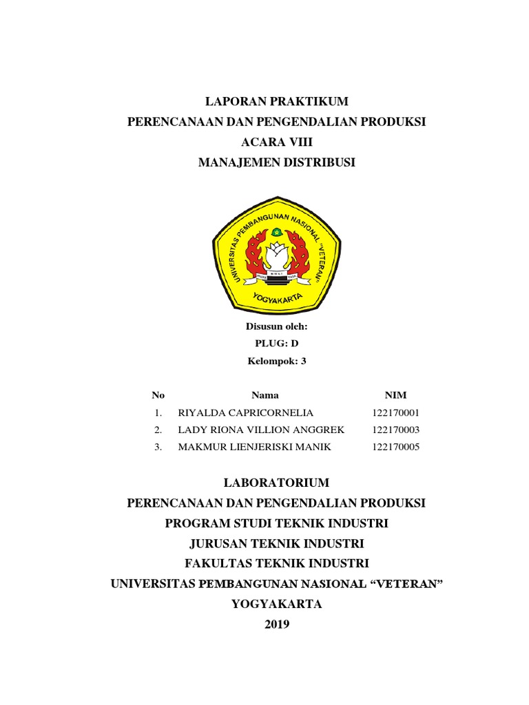 Metode Just In Time dalam Distribusi | PDF