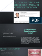 Tratamiento de Las Alteraciones Del Margen Gingival