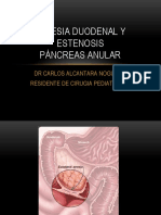 Atresia Duodenal y Estenosis