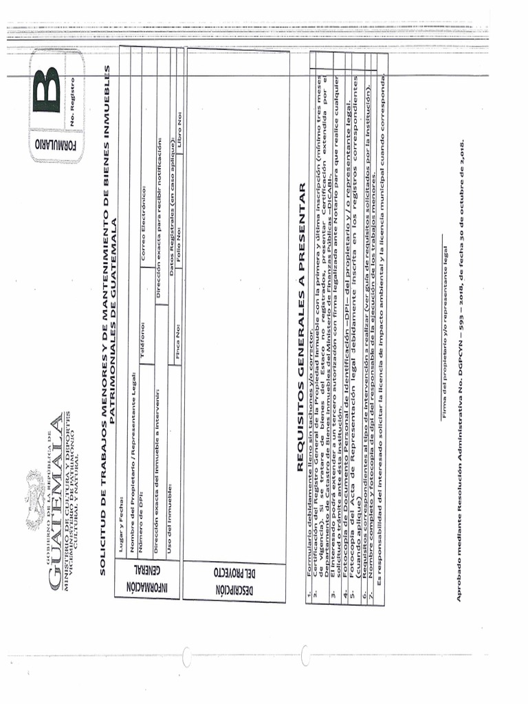 Formulario B | PDF