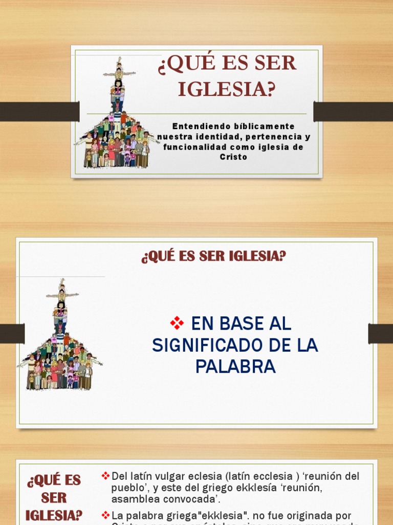Significado y Función de la Iglesia | PDF | Verdad | Iglesia Católica