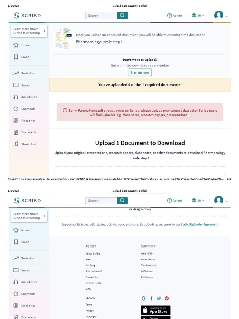 Upload A Document - Scribd | PDF | Scribd | Software