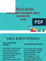 Sosialisasi SBH 2019