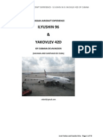  RUSSIAN EXPERIENCE - ILYUSHIN 96 and YAKOVLEV 42 