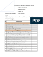Instrumen Pengamatan Pelaksanaan Pembelajaran