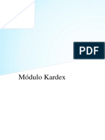 Modulo Kardex