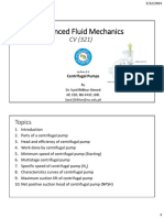 Advanced Fluid Mechanics Lec (3-4)