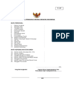 Dokumen Biodata Penduduk Wni F 1 07 Terbaru