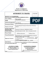 TRAVEL ORDER Central Office 2 1