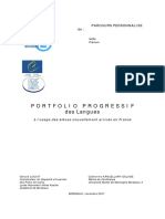 Portfolio Progressif Des Langues