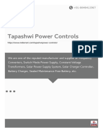 Tapashwi Power Controls