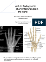 Approach To Radiographic Analysis of Arthritic Changes in The Hand