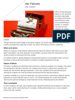 How to Analyze Gear Failures