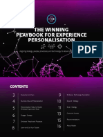 APAC FY19Q4 ANZ The New Amazing Winning Playbook For Personalisation Playbook