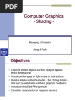 Computer Graphics - Shading