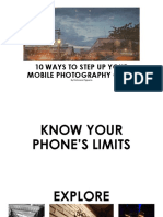 10 Ways To Step Up Your Mobile Photography
