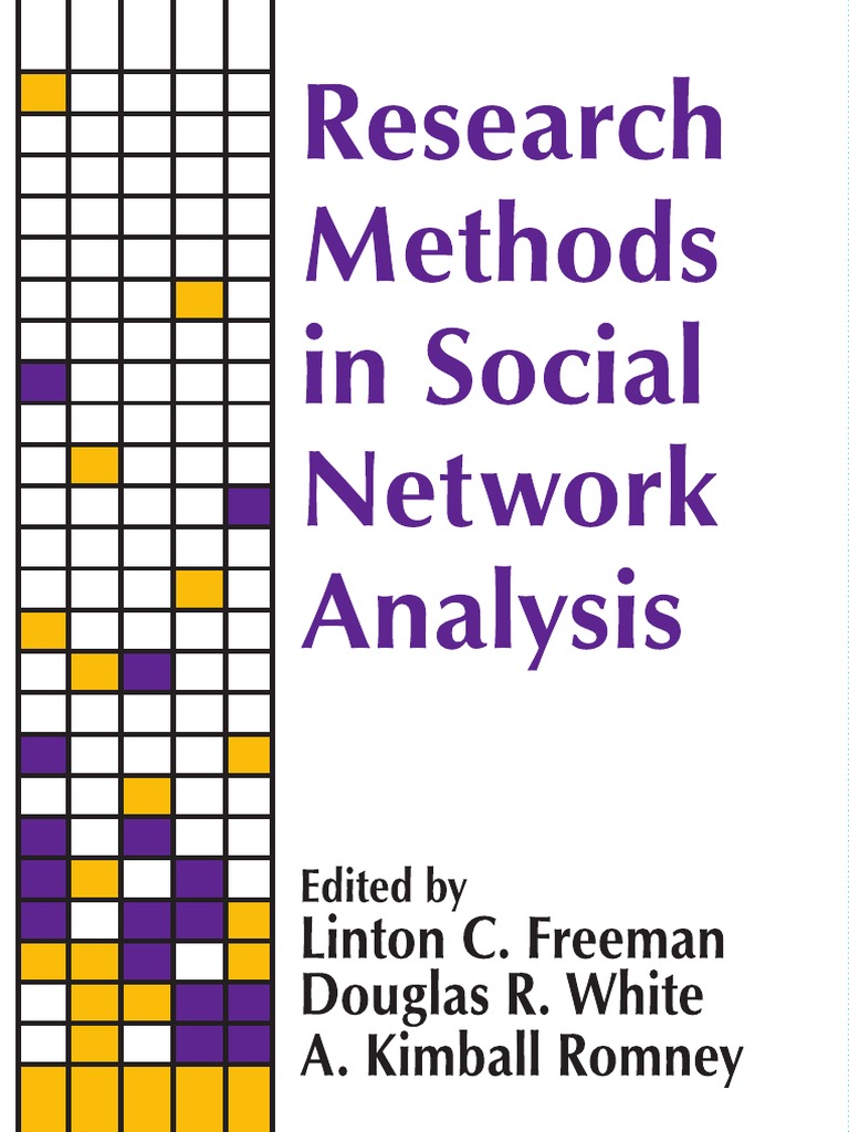Research Methods in Social Network Analysis | PDF | Social Network ...