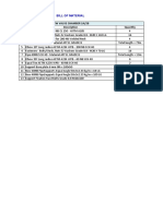 Bill of Material For Valve Pit 2A - 2B - REV3