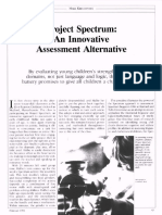 Project Spectrum: An Innovative Assessment Alternative