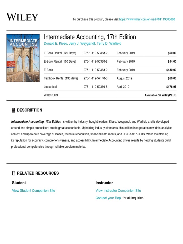Wiley_Intermediate Accounting, 17th Edition_9781119503668