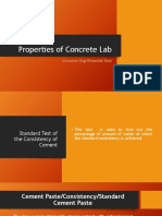 Properties of Concrete Lab